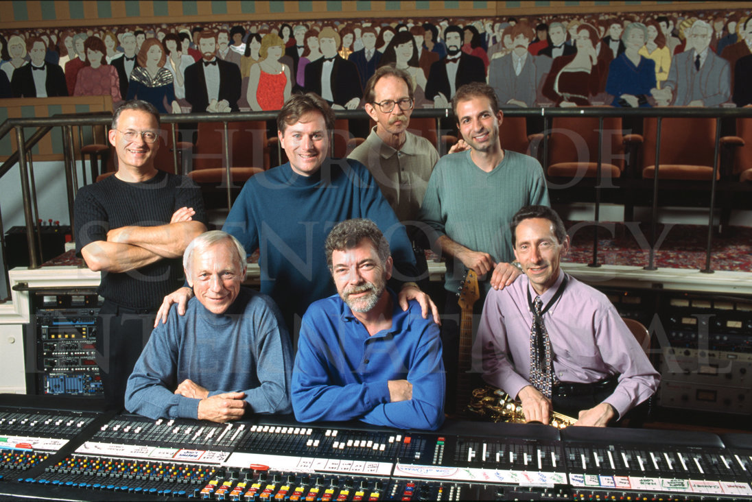 Ron-Miscavige-with-Gold-Musicians-at-Mix-Board