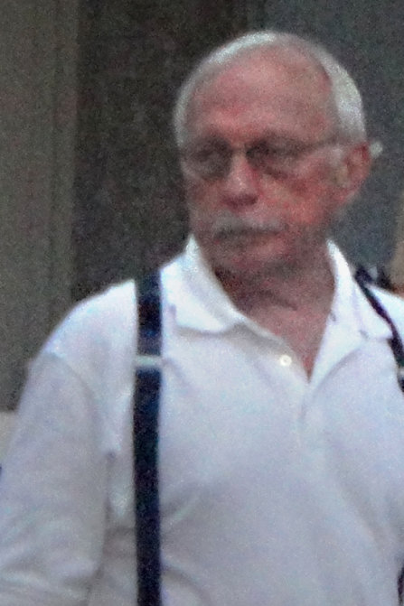 Ron Miscavige Sr in overalls