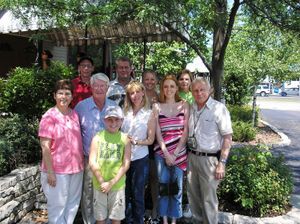 Ron Miscavige and his wife, Becky, on vacation in Wisconsin in 2005.