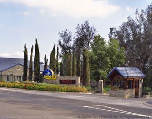 Located in Hemet, California, Golden Era Productions is prominent and well known in the area. The 500-acre property is located on and bisected by a public highway. During his 27 years at Golden Era Productions, Ron Miscavige passed through these gates thousands of times.