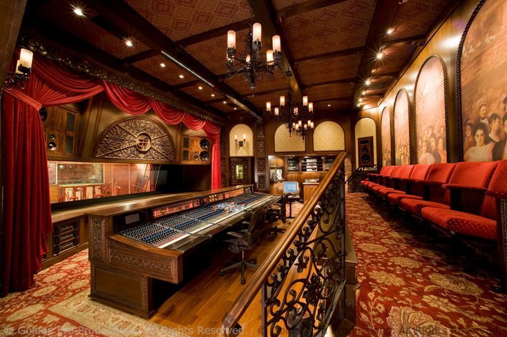 The state-of-the-art, one-of-a-kind music studio used for mixing Church music albums and film and video soundtracks. The facility boasts a unique 96-channel, George Massenburg fully automated mix board. Ron never got to use top quality equipment until he came to Golden Era.