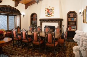 One of the conference rooms used by musicians working in the Music Studio at Golden Era Productions.