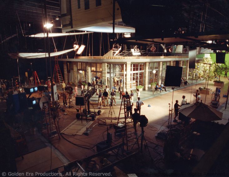 The 20,000-square-foot, three-story film sound stage at Golden Era Productions.