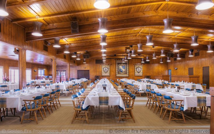 Golden Era Productions dining room for staff and visitors.