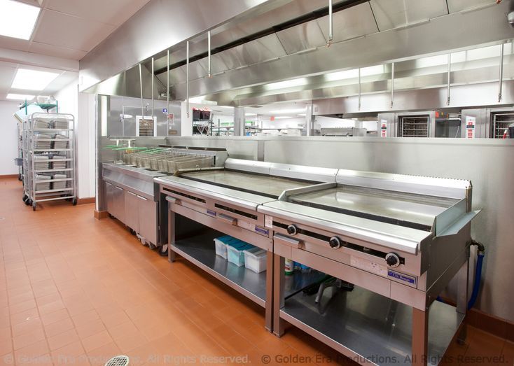 Another view of the five-star kitchen that produces the meals that Ron Miscavige used to compliment regularly.