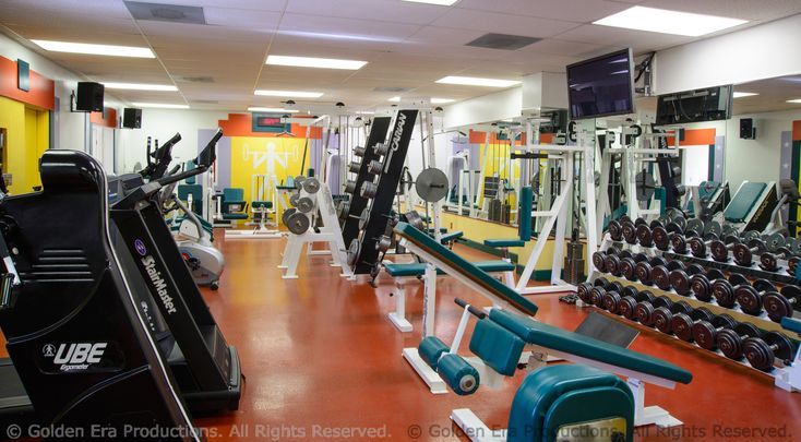 A full-service gym is accessible to staff and visitors at Golden Era Productions 24 hours a day. Ron Miscavige often enjoyed the use of this gym.