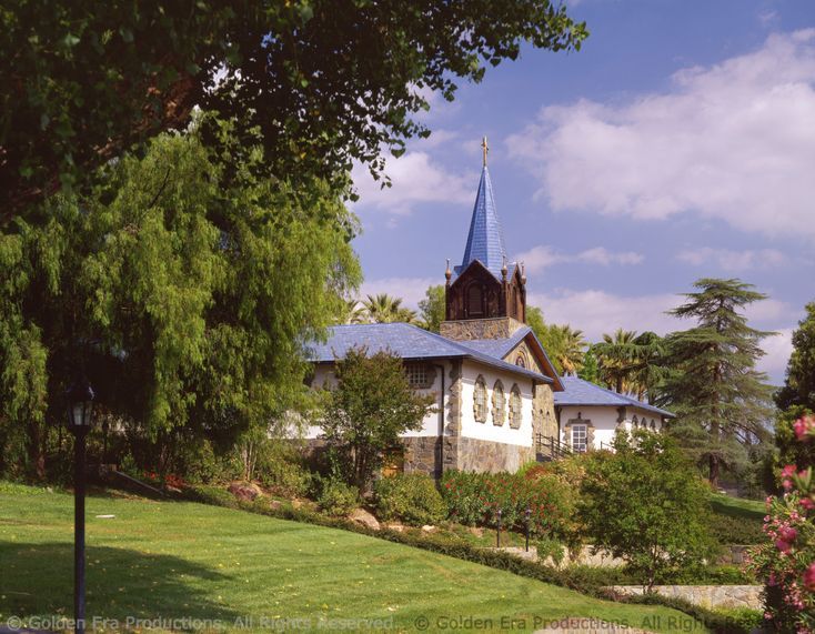 Exterior of the Chapel at Golden Era Productions.