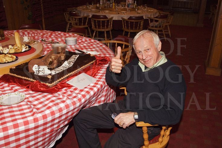Ron at his birthday celebration his son had specially arranged for his 71st birthday, January 19, 2007.