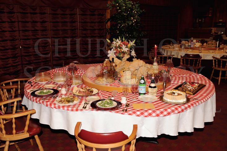Special birthday dinner provided for Ron Miscavige from his son, Mr. David Miscavige, in January 2008. Birthday menus included Ron Miscavige’s favorite dishes and specialty items.
