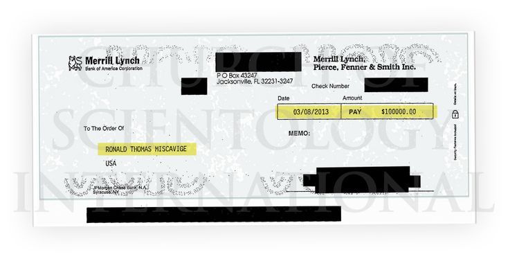 Ron Miscavige has his son David to thank for the home he lives in today, mortgage free. David generously gave his father more than $100,000 of his personal funds.