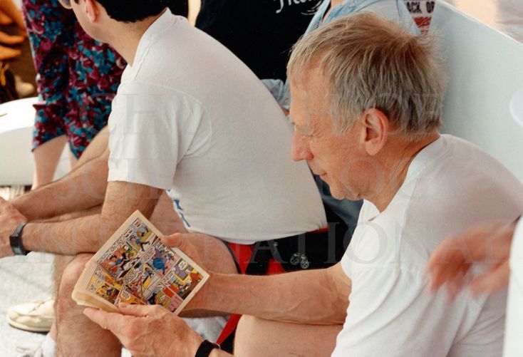 Ron Miscavige relaxing during a day cruise in the Caribbean in 1995.