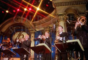 Ron Miscavige on stage in Florida with the Golden Era Musicians.​