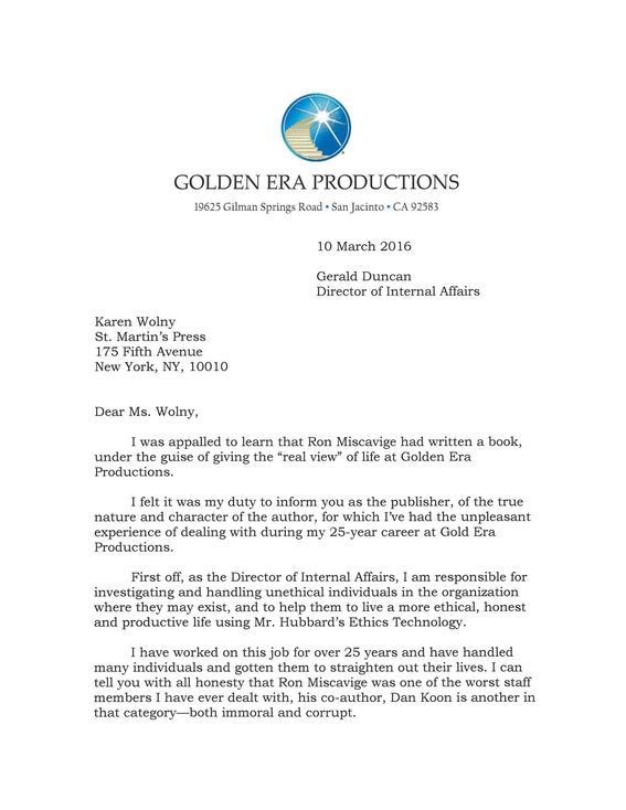 Internal Affairs Director recalls Ron Miscavige arrest for recklessly endangering lives while driving