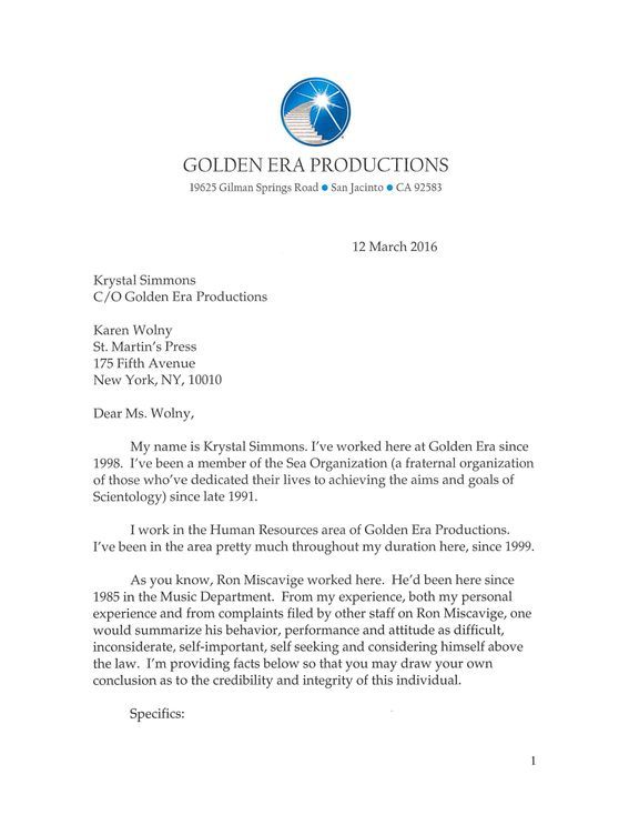 Female HR executive: Ron “pushed me up against the door” in an explosion of anger