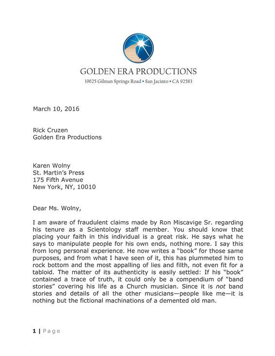 Composer recalls: Ron’s “lies, his racial slurs and indecency, his pursuit of special favors” can all be documented